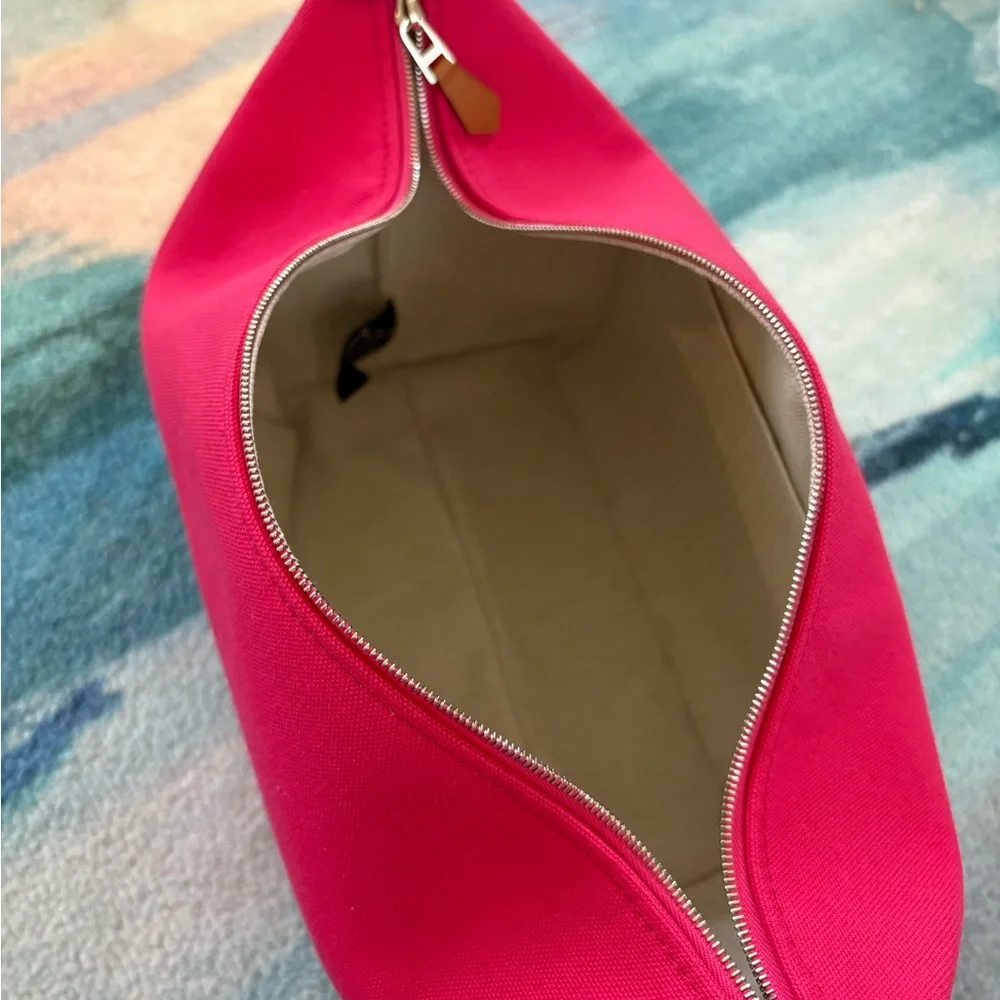 Hermes Bride de Brac Case, Hisbiscus,  GM size - Picture 6 of 6